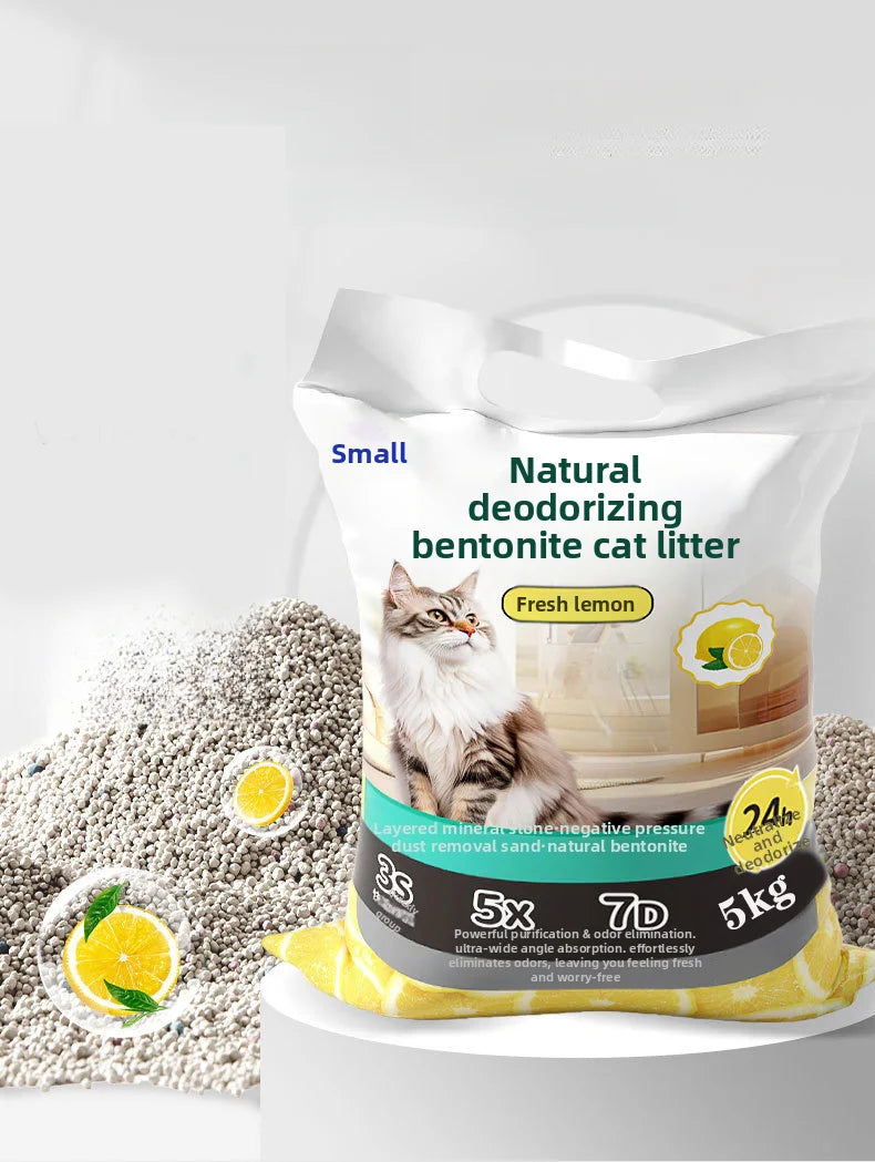 Filler Things Self-Cleaning Arena Biodegradable Sand For Cat Supplies Accessories Litter 5KG Self-Cleaning Deodorization Sand