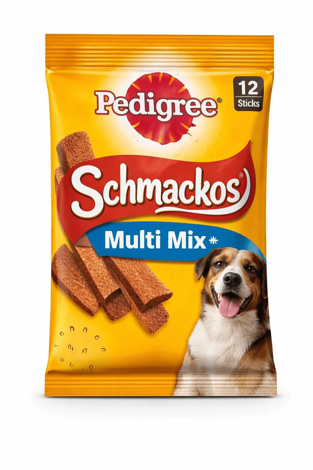 Pedigree Schmackos Multi Mix Dog Treats 12 Pk, 86 G (Pack of 18)